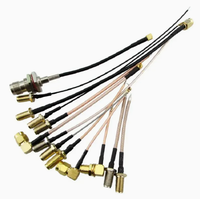Assemblage de câble RF N Connecteur femelle Type de soudure pour câble Rg141/Rg402