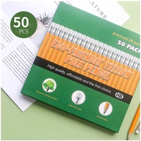 Crayons HB en bois 7 pouces EN71/FSC, 50/70/100/144 pièces, crayons d'école pour étudiants, lot de crayons avec différents emballages, vente chaude