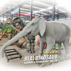 Professional Zoo Exhibit Decoration Life Size Animal Replica