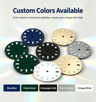 Part Jam Tangan Kustom Pabrik OEM, Dial Jam Kronograf Multifungsi dengan Fitur Luminous & Jendela Kalender