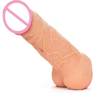 Jouet sexuel XLN 2-en-1 en TPE souple pour couples gays et lesbiennes, célèbre Godemiché anal, avec fonction d'exercice de <span class=keywords><strong>film</strong></span> inversé, Taille XL - Product Image 1