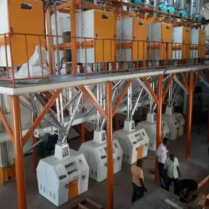 Professional manufacturer 82t/ day high yield fine corn mill
