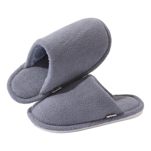 2024 nouveauté lin supérieur PVC coton peluche Couple pour pantoufles pour hommes femmes automne hiver maison intérieur chaleur Technon-Slip - Product Image 6
