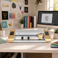 Plotter de Corte de Vinilo Industrial TT450 de 17.7 Pulgadas, Pantalla Táctil con Contorno Automático, Máquina de Corte de Papel de Alta Precisión, Impresión por Sublimación