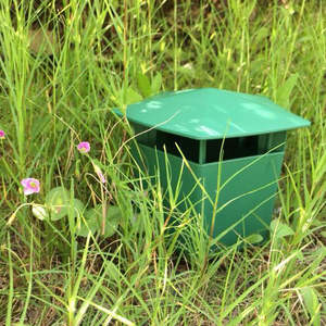 Groene Draagbare 5 Pack Tuin Patio Zeshoek Plastic Ongediertebestrijding Slak Vangt Insecten Reptiel Slak Vanger Val - Product Image 4