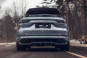 ชุดแต่งคาร์บอนไฟเบอร์แห้งสำหรับ Porsche Cayenne อัพเกรด Cayenne สไตล์ MTR กันชนหน้าและหลังคาร์บอนไฟเบอร์ พร้อมลิ้นกันชนหน้า - Product Image 3