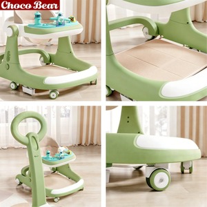 Vente directe d'usine, trotteur multifonctionnel pour bébé, trotteur à pousser réglable en hauteur, trotteur 4 en 1 pour bébé, vente en gros - Product Image 4