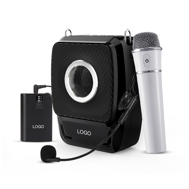 ZOWEETEK Portable Mini Voice Amplifier Wired Headset Microphone Speaker Set Teachers 25W Rechargeable 7.4V 2600mAh Lithium