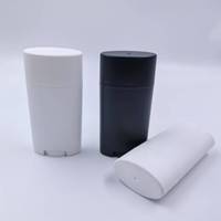 Vide 50g 75g Eco Friendly Conteneur Ovale Antisudorifique Parfumé Solide Bâton Baume Corps Recharge Déodorant Bâton Bouteille
