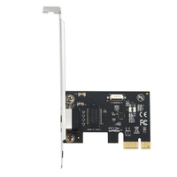 Tarjeta de red PCIe de 1 puerto de alto rendimiento, adaptador de red Gigabit de 10/100/1000M, tarjeta Lan PCI-E, conjunto de chips Realtek 8111H