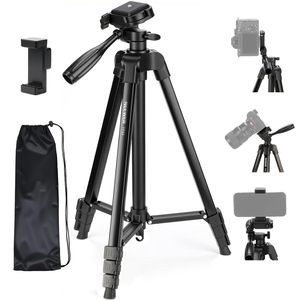 Trépied <span class=keywords><strong>NEEWER</strong></span> version entrée de gamme pour téléphone portable et appareil photo, support de voyage léger en métal avec griffe porte-accessoire pour téléphone portable - Product Image 1