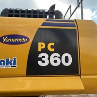 Excavatrice sur chenilles hydraulique Komatsu PC360-8 d'occasion, haute qualité, prix bas, avec composants essentiels, à vendre