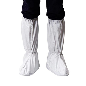 Couvre-botte antidérapant antidérapant avec semelle EVA SMS Couvre-chaussures <span class=keywords><strong>jetables</strong></span> imperméables Couvre-chaussures - Product Image 1