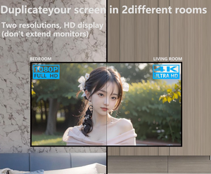 Phản ánh/Sao chép đa màn hình đầu ra hỗ trợ 4K Ultra HD & 3D 1x8 HD <span class=keywords><strong>splitter</strong></span> 4K 30Hz 1 trong 8 ra cho HDTV 4K 3D DVD - Product Image 3