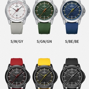 Reloj de Pulsera de Cuarzo NAVIFORCE, Casual, Deportivo, Resistente al Agua, para Hombre, con Correa de Silicona, Luminoso, Reloj Masculino - Product Image 4