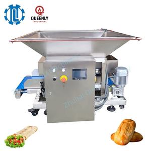 상업용 대형 반죽 절단기 쿠키 피자 반죽 절단 기계 자동 공급 반죽 연속 베이커리 생산 라인 - Product Image 5