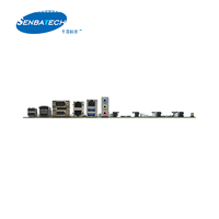 W680GM LGA1700 Xeon Processeur Carte Mère Combo Single Board Ordinateur 2 Lan 4 * DDR4 128GB 4 * PCIE3.0 X16 VGA 4 K ATX Cartes Mères