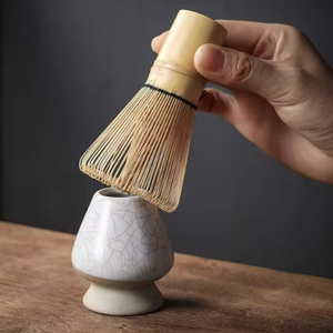 Batidor de Matcha Duradero de Alta Calidad con Logotipo Personalizado Hecho de Bambú y Madera Naturales. <span class=keywords><strong>Varilla</strong></span> agitadora. Set de Matcha Ecológico Japonés. - Product Image 5