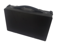 Serveur industriel portable de 15.6 pouces pour ordinateur Boîtier PC en alliage d'aluminium-magnésium Mémoire DDR4 Durabilité améliorée Stock extérieur