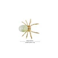 Offre Spéciale pierre de guérison naturelle polissage gravier cristal artisanat araignée broche améthyste pour la méditation