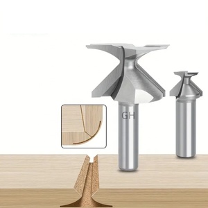 R18 R30 Carpintería Doblado <span class=keywords><strong>circular</strong></span> Herramienta de ranurado Arco Doblado de madera Brocas de enrutador de formación integradas - Product Image 3