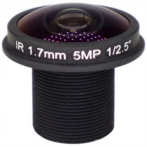 Objectif panoramique 1,7 mm, 5 mégapixels, 200 degrés, monture M12, objectif grand angle HD, accessoire pour appareil photo M884 - Product Image 1