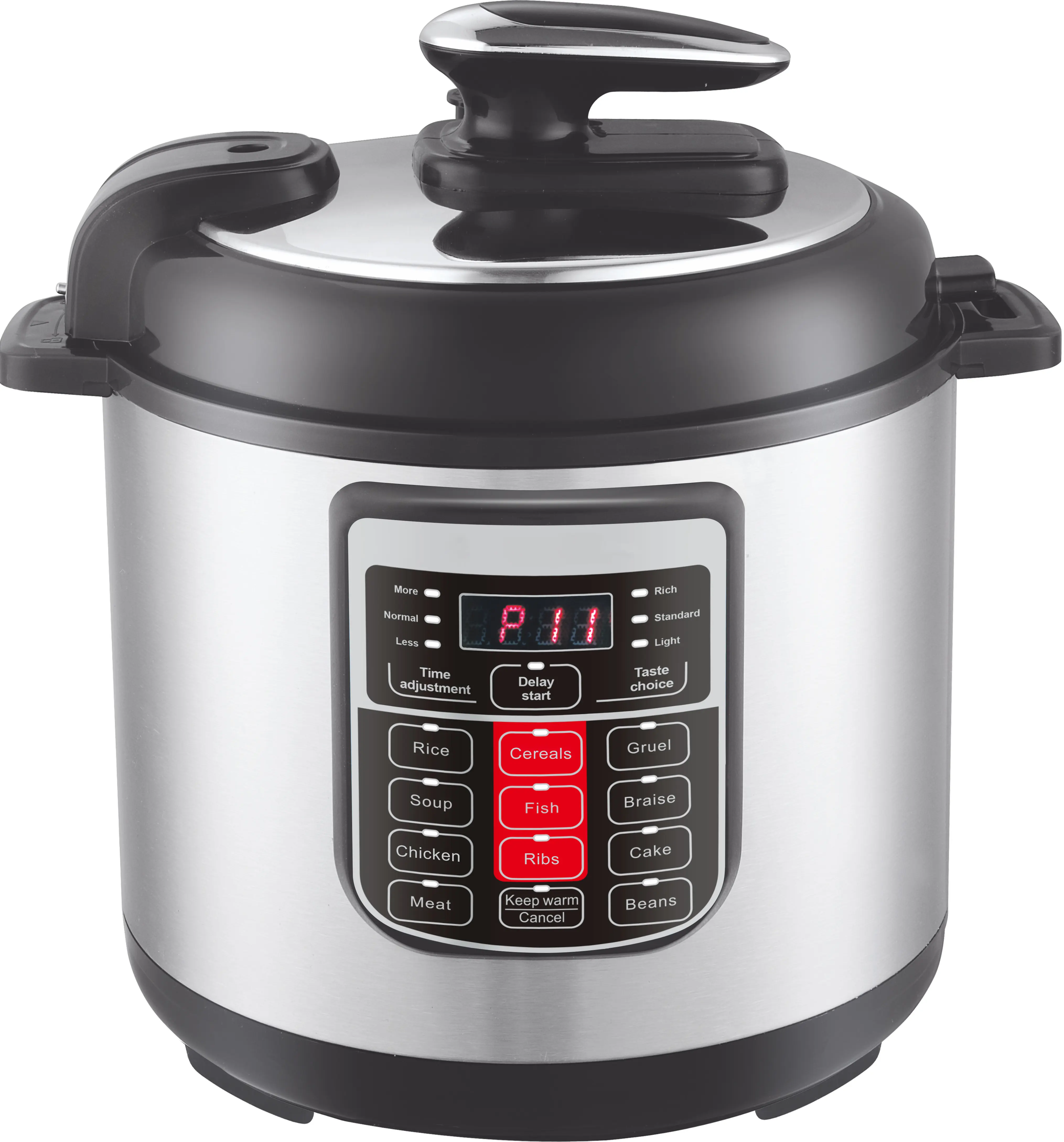 In stock Multifunctional 6L, Food Steamer Electric Programmable Pot Pressure Cooker Rice Cooker With Non-Stick Bowl/
