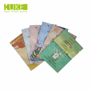 Tùy chỉnh tái sử dụng 3 bên con dấu Zip khóa túi phẳng túi nhôm lá bột túi nhựa gói bao bì túi - Product Image 2