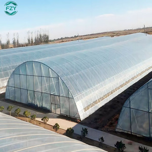 Giá thương mại của M2 nông nghiệp nhà kính arches <span class=keywords><strong>Poly</strong></span> chuyên nghiệp đường hầm màu xanh lá cây nhà/Cà Chua nhà kính để bán - Product Image 5