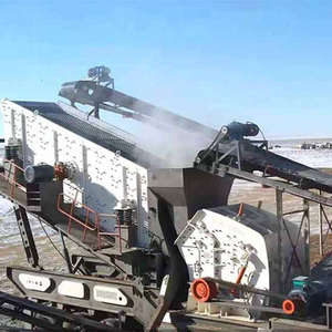 200ton/hr Công suất di động máy nghiền tác động di động tốt Máy Nghiền đá tích hợp nhà máy nghiền đá - Product Image 3