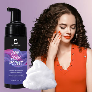 <span class=keywords><strong>Mousse</strong></span> coiffante de marque privée <span class=keywords><strong>Mousse</strong></span> coiffante anti-frisottis <span class=keywords><strong>Mousse</strong></span> frisée organique de longue durée à coiffer rapidement - Product Image 2