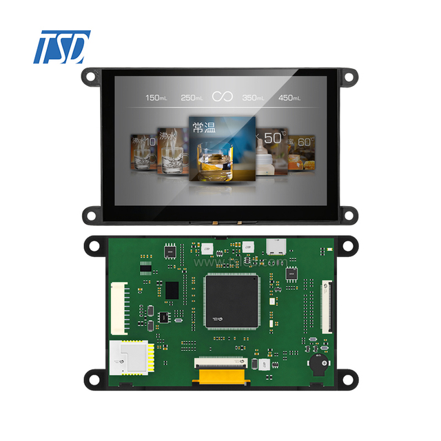 TSD 7'' 7 inch 1024x600 LCD Touch Display Gen4-STM32 UART Serial Port Interface IPS Smart LCD Display Module