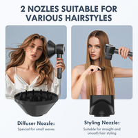 Fournisseur de sèche-cheveux personnalisé Sèche-cheveux ionique professionnel à grande vitesse Sèche-cheveux à lisser Sèche-cheveux professionnel