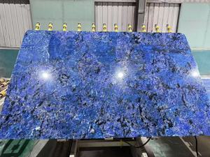 Wunderbare blaue Granit-große Platten Beliebte Verwendung für Wand-und Bodenfliesen und Treppen - Product Image 4