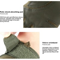 Gants tactiques d'entraînement en microfibre de polyester durables, résistants aux déchirures, compatibles avec les écrans tactiles, gants de combat tactiques à doigts entiers