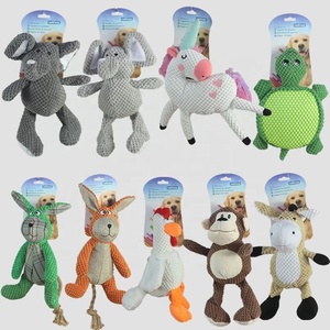 Diş temizleme köpek oyuncaklar dayanıklı gıcırtılı köpek oyuncaklar sevimli dolması peluş oyuncaklar çiğnemek oyuncaklar için küçük/orta/büyük köpekler - Product Image 1