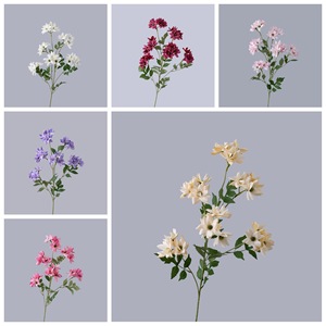 ช่อดอกไม้ประดิษฐ์ CallaFloral สีขาว ชมพูอ่อน สีแชมเปญ สัมผัสธรรมชาติ สำหรับตกแต่งงานแต่งงาน - Product Image 3
