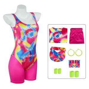 <span class=keywords><strong>Película</strong></span> fiesta Halloween vestir Reto 80s entrenamiento adulto patinaje disfraz 2017 - Product Image 2