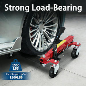 Cric de déplacement de <span class=keywords><strong>voiture</strong></span>, cric de positionnement de véhicule sur roues, outil de remorque multifonctionnel, chariot de déplacement de pneus hydraulique, support de levage de type roue - Product Image 3
