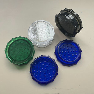 Trituratore per Erbe in Plastica Trasparente Durevole, Utensile Promozionale con Denti Piatti per Macinare, Frantumatore di Tabacco, Modello IGOMYQ01 Marca Keyi - Product Image 5