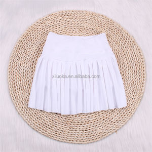 تنورة تنس للأطفال النشطين رياضيين 2 في 1 مع سراويل قصيرة من الأسفل - Product Image 2