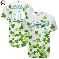 Uniformes de baseball personnalisés en polyester respirant 100 % pour hommes et femmes, avec logo et numéro brodés, impression par transfert thermique, toutes les 30 équipes