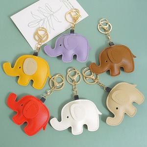 High-quality Zinc Alloy Cute Style Cartoon Animal Three-dimensional Elephant Pendant Keychain Bag Charm Vietnam Origin - Product Image 2