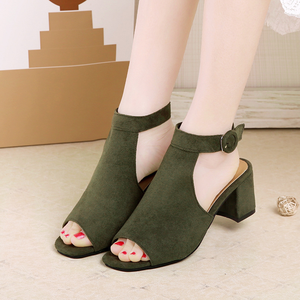 <span class=keywords><strong>Sandali</strong></span> Peep-toe per scarpe da donna e da donna 123 - Product Image 4