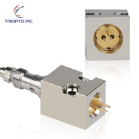 Module de diode laser couplé à fibre de sortie industrielle 4W 435nm longueur d'onde coaxiale enfichable diodes 150um montées en surface pour