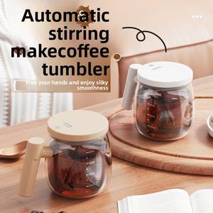 Gobelet à café auto-mélangeur jetable 400 ml, compatible lave-vaisselle et micro-ondes, design moderne, pour la maison, le bureau, la salle de sport, les boissons protéinées - Vente en gros - Product Image 5