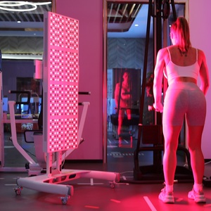 Usine en gros 2400W LED panneau de thérapie infrarouge à lumière <span class=keywords><strong>rouge</strong></span> pour corps entier 630nm + 660nm + 810nm + 830nm + 850nm lumière <span class=keywords><strong>rouge</strong></span> - Product Image 1