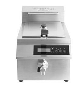 Freidora Eléctrica Industrial de Inducción de 8L para Cocina de Alta Eficiencia, Máquina Freidora para Restaurantes y Cadenas de Comida Rápida - Product Image 3