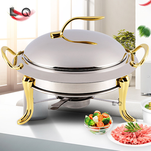 Marmite <span class=keywords><strong>de</strong></span> Luxe en Acier Inoxydable Compatible Électrique, <span class=keywords><strong>Gaz</strong></span>, Tables à Induction pour Hôtels Restaurants Support OEM ODM - Product Image 5