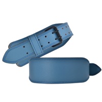 Ceinture de musculation personnalisée pour l'haltérophilie, les soulevés de terre, l'entraînement de force, la powerlifting, ceinture de fitness unisexe à double trou